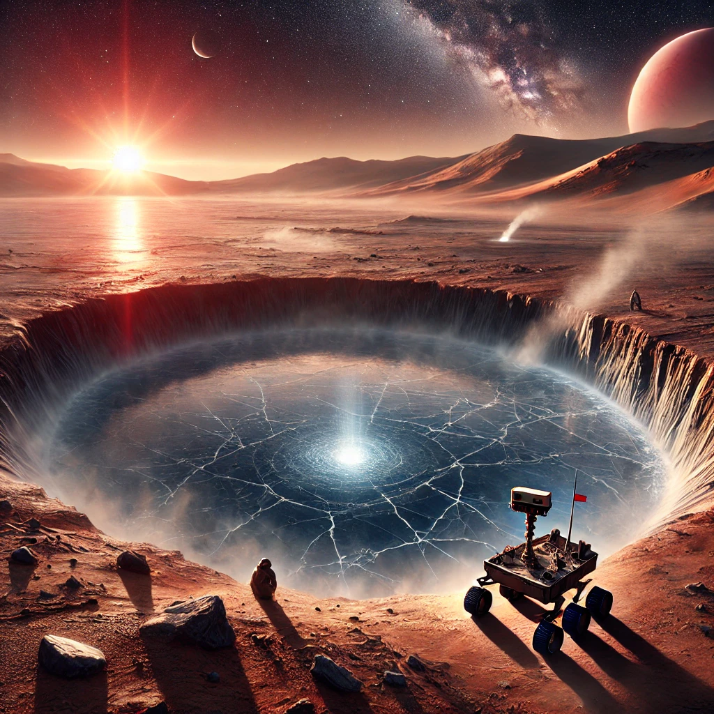 ناسا تعلن عن اكتشاف الماء على المريخ: إمكانية وجود الحياة مؤكدة